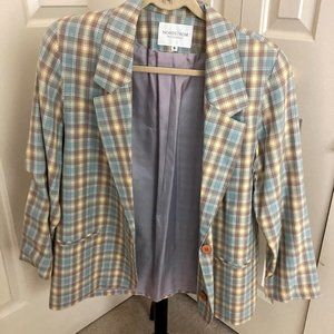 Plaid Vintage Blazer
